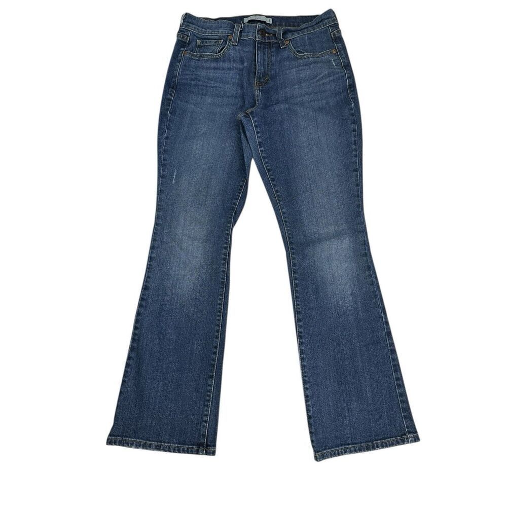 Levis 515 Boot Cut Western Flap Pockets Medium Wash Size 4 Slim Cut  Denim Jeans